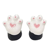 Ensemble salière & poivrière - Pattes de chat