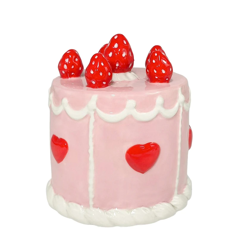 Banque gâteau - Rose