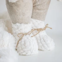 Gnome debout brun et beige