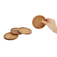 Set of 4 round coasters
