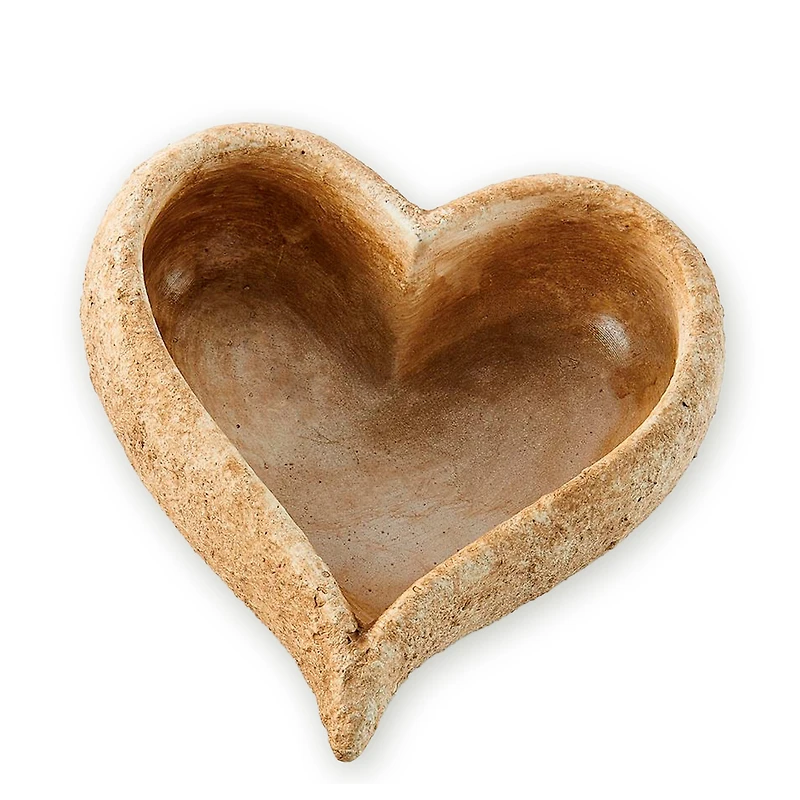 Pot en coeur sable - Grand