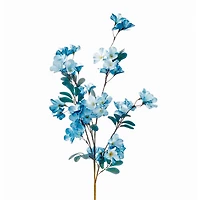 Branche - Fleurs bleues