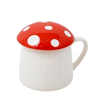 Tasse en porcelaine - Champignon rouge