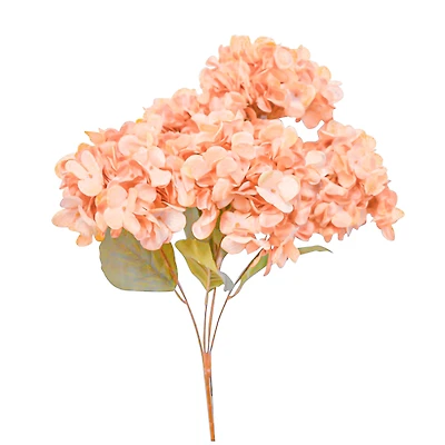 Hydrangea branch - Orange