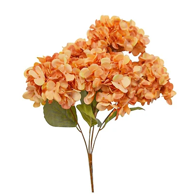Hydrangea branch - Orange