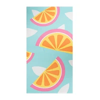 Ensemble de 2 serviettes de plage - Cocktails d'été