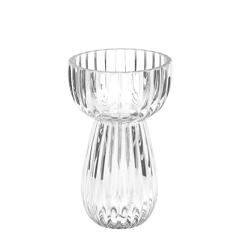 Vase en verre champignon - 6"