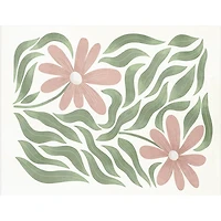 Cushion tray - Pink flowers