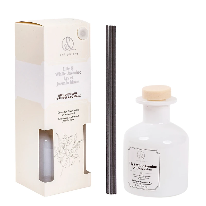 Reed Diffuser - Lily & white jasmine