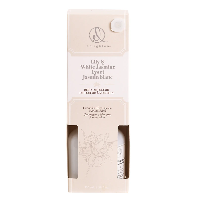 Reed Diffuser - Lily & white jasmine