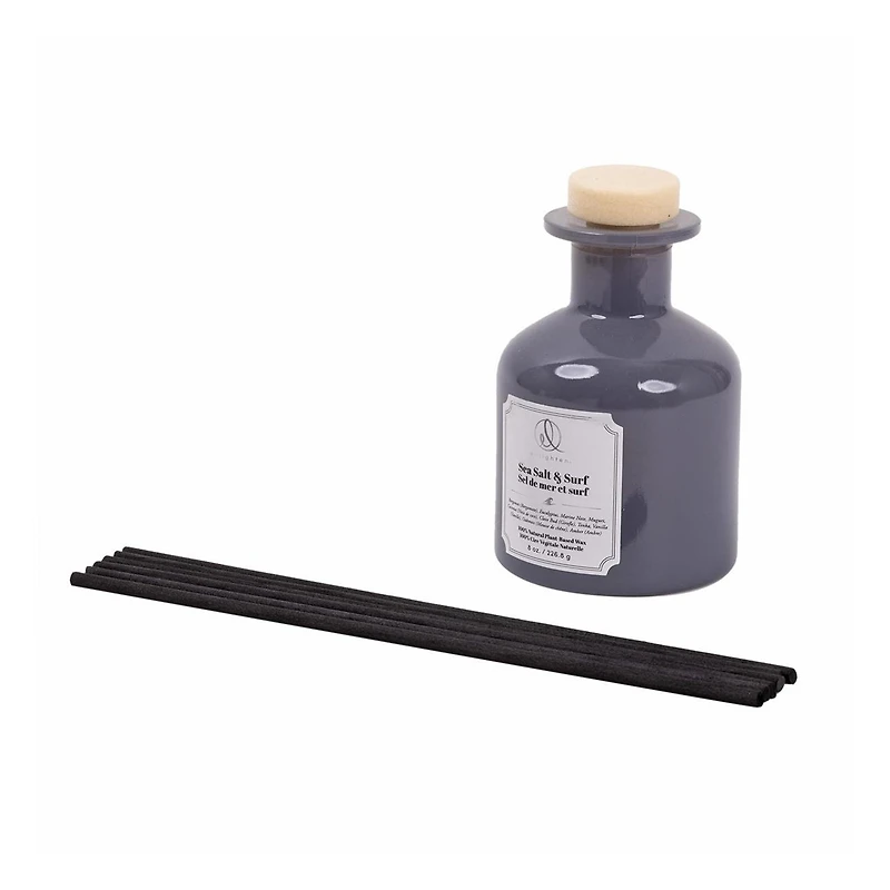 Diffuseur à roseaux - Sel de mer et surf