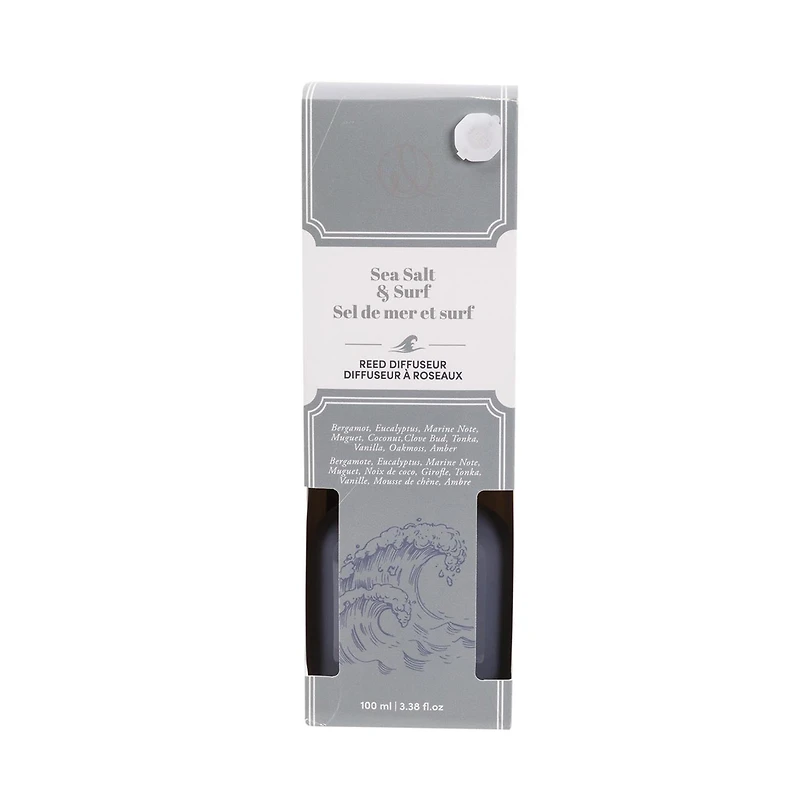 Reed diffuser - Sea salt and surf