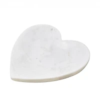 Assiette décorative - Coeur en marbre