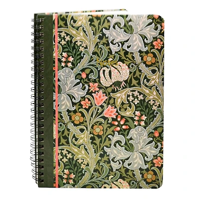 Cahier de note rigide - Fleurs vintage