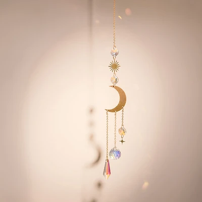 Suncatcher - Moon pendant