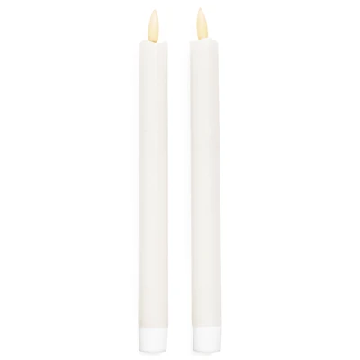 Set of 2 LED candles - White