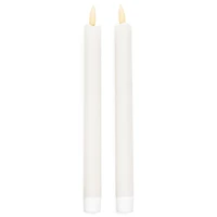 Set of 2 LED candles - White