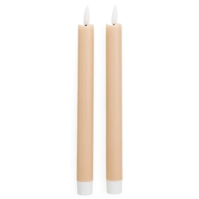 LED candle set (2) - Natural