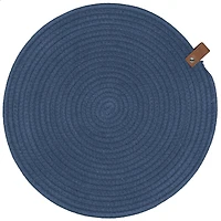 Round woven placemat