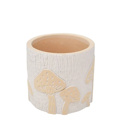 Pot texturé champignon