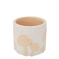 Pot texturé champignon