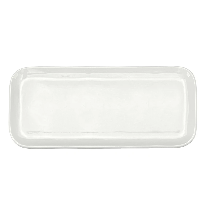 Rectangular serving tray - Glossy white