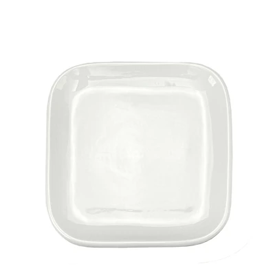 Square serving tray - Glossy white