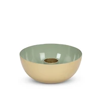 Green candle holder - Alora