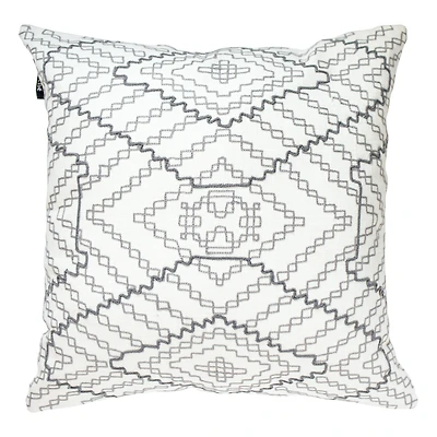 Coussin brodé graphique - Zakar