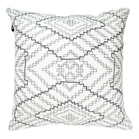 Coussin brodé graphique - Zakar