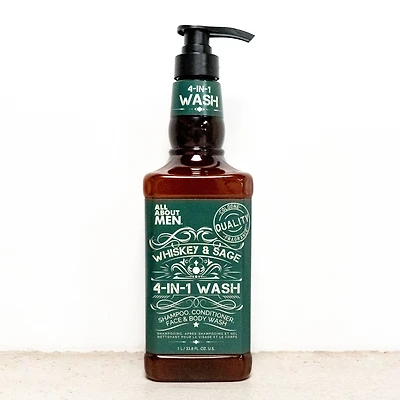 Gel douche 4 en 1 - Whisky