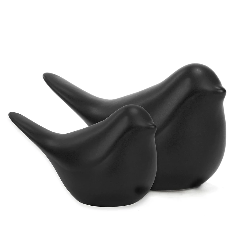 Oiseau décoratif - Noir