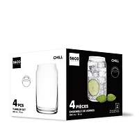 Glass set - Can shape