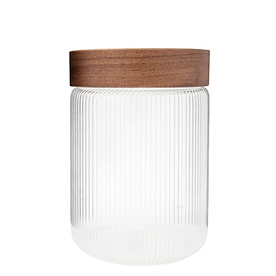 Pot de conservation - Strié