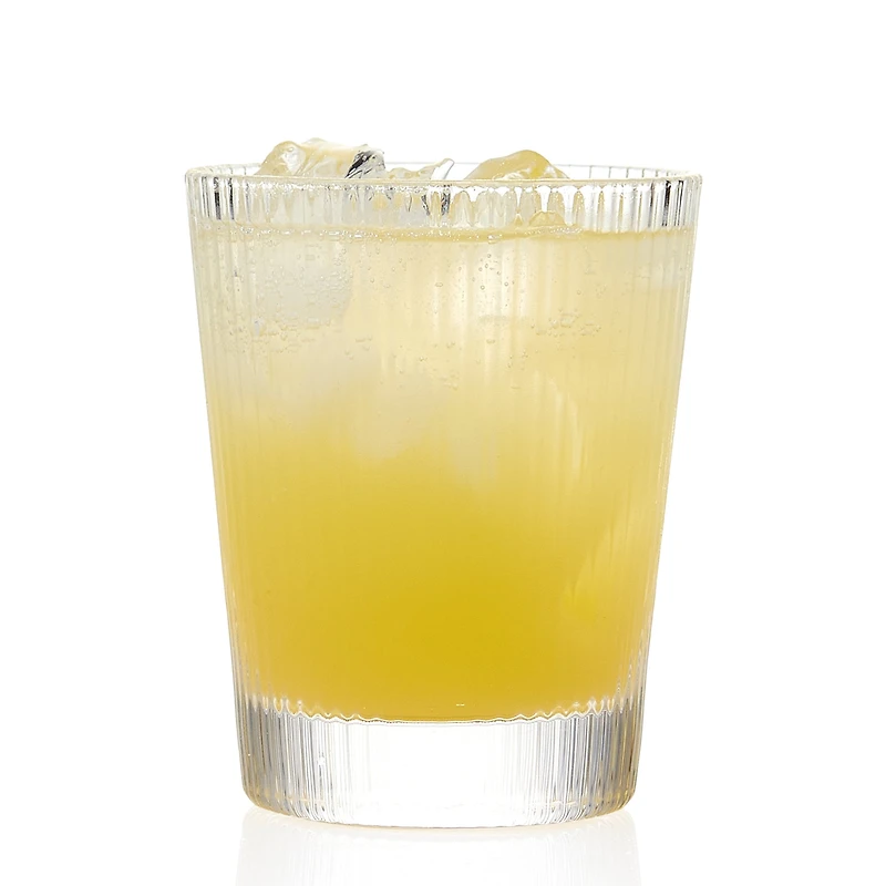 Ensemble de 4 verres striés - 250 ml