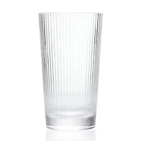 Ensemble de 4 verres striés - 350 ml