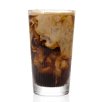 Ensemble de 4 verres striés - 350 ml