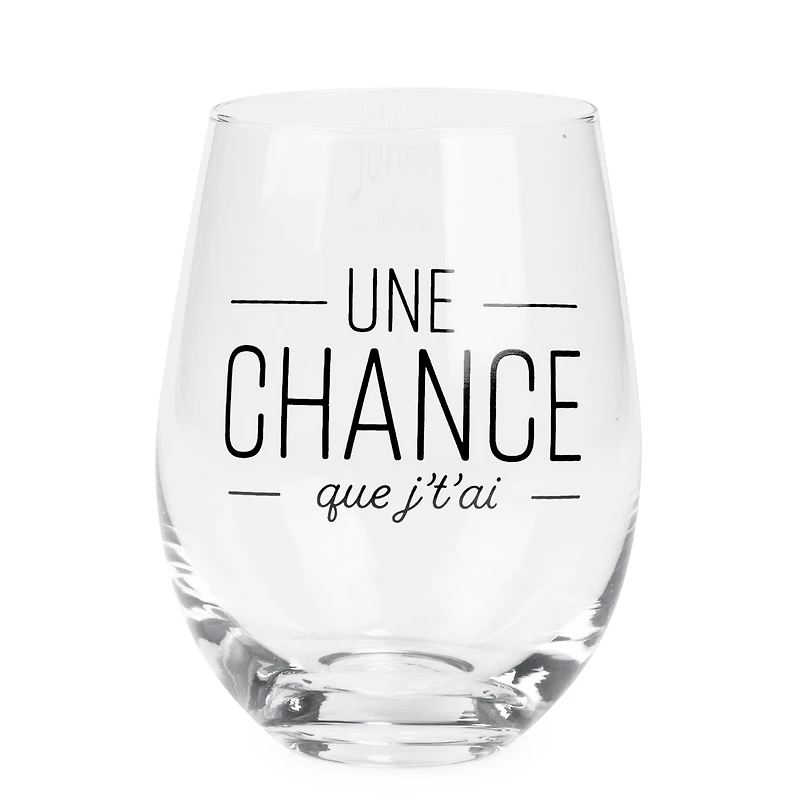 Wine glass duo - Une chance