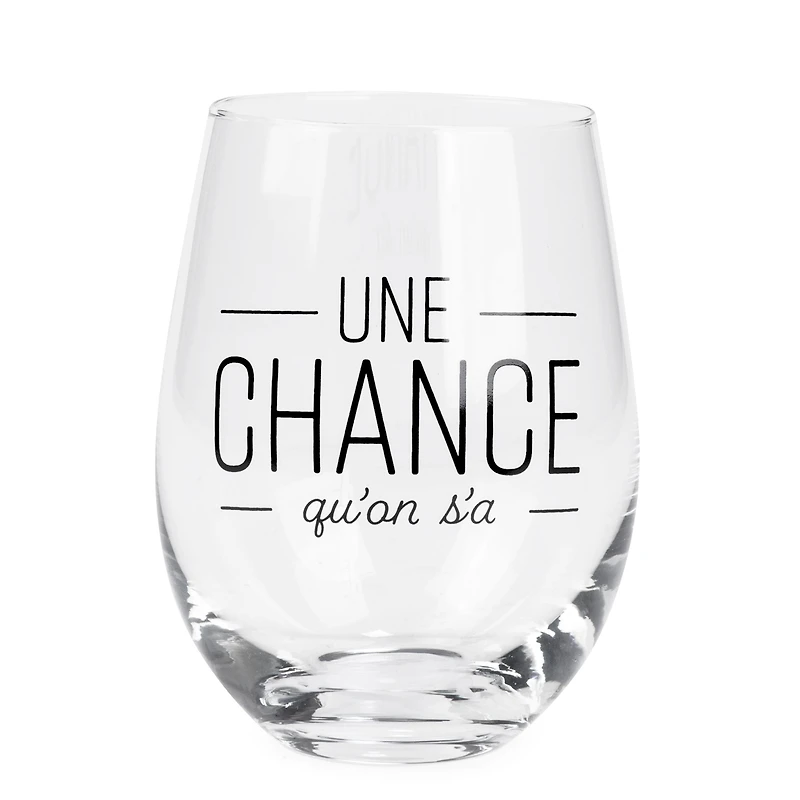 Wine glass duo - Une chance