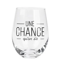 Wine glass duo - Une chance