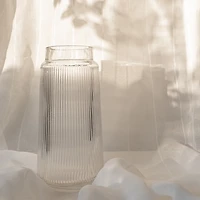 Vase strié fin 10" - Stockholm