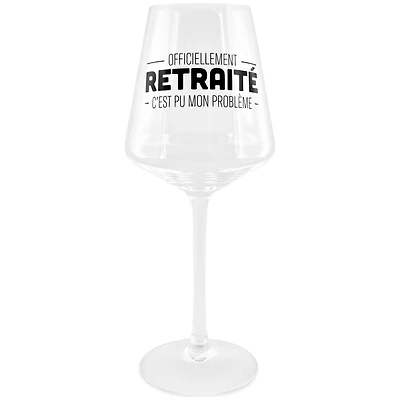 Wine glass - Officially retired