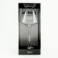 Wine glass - Officially retired