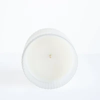 Striped candle - Cherry blossom
