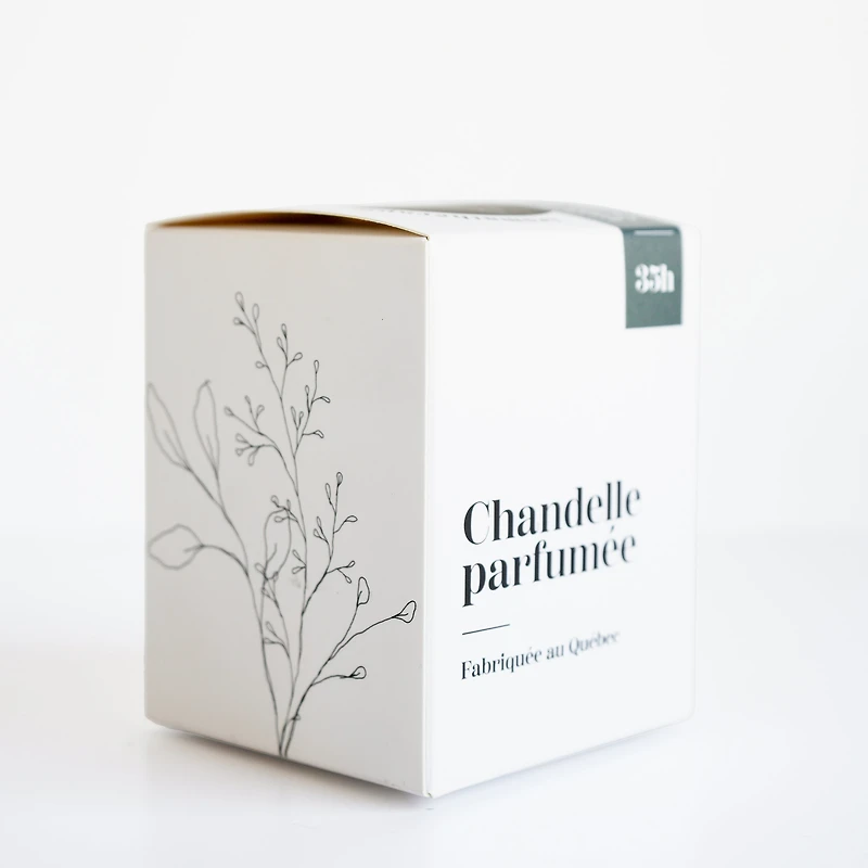 Striped candle - Fir forest