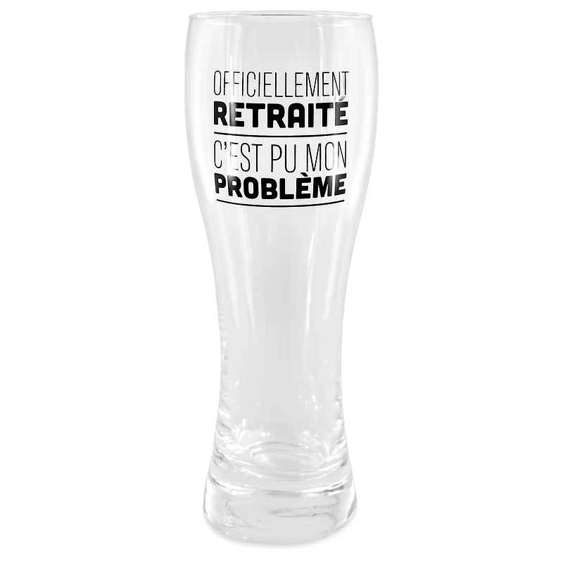 Verre à bière - Retraite