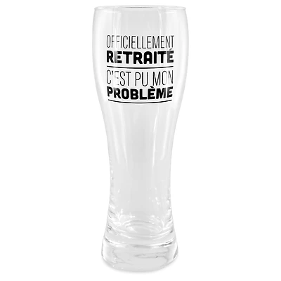 Verre à bière - Retraite