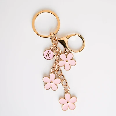 Porte-clé rose - Daisy