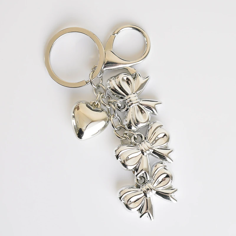 Silver keychain - Loops