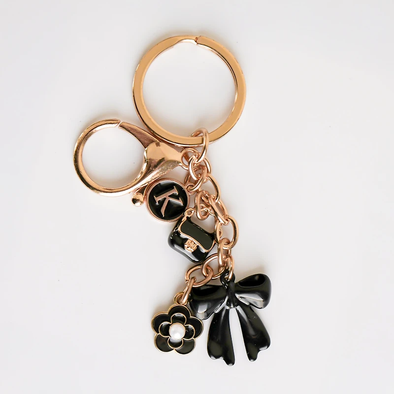 Porte-clé doré - Trio Kozy